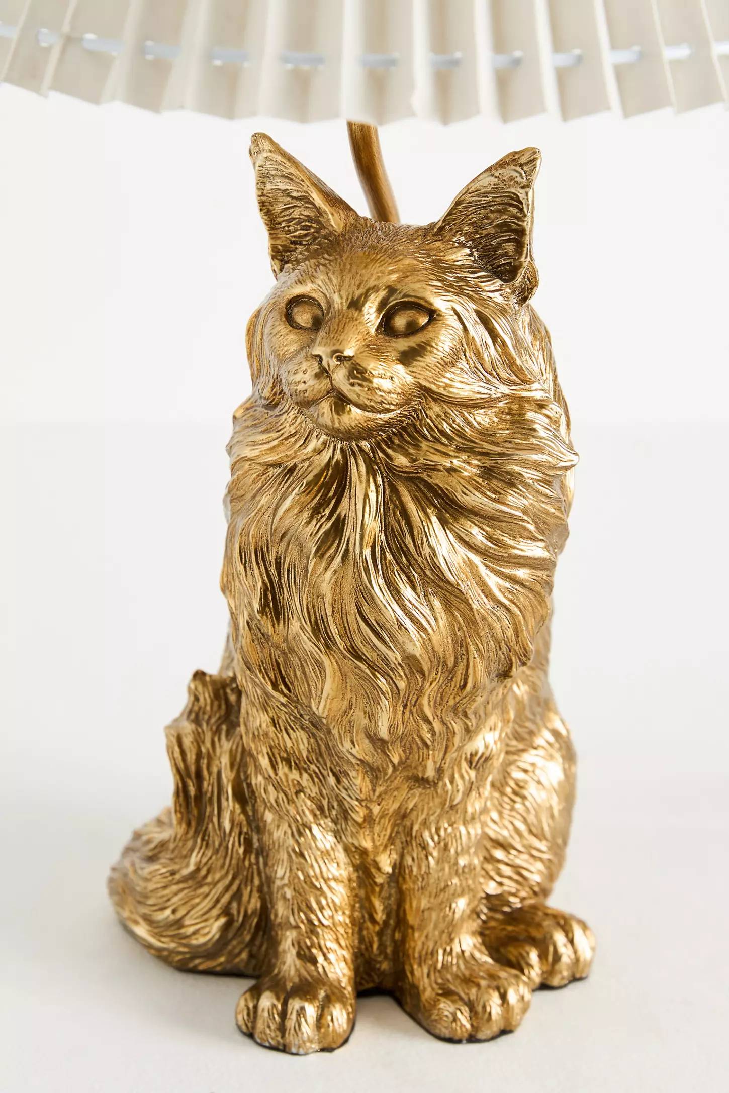 Pawdia Fabric Decorative Table Lamp - Animal Sculpture Bedside Lamp