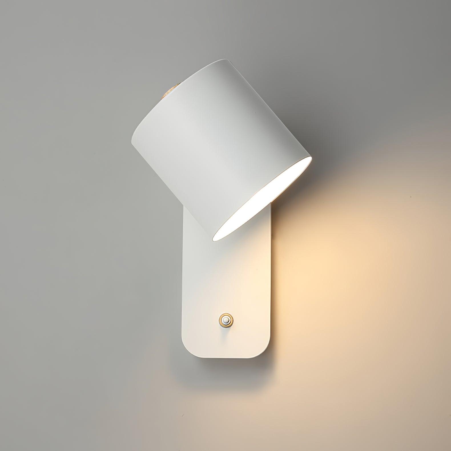 Rotatable Cylinder Wall Lamp — Minimalist Metal Indoor Lighting