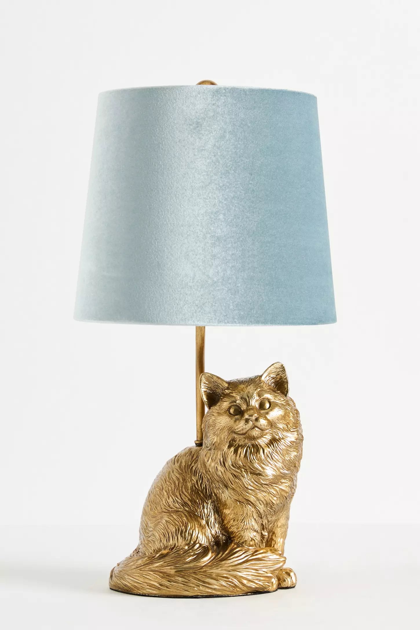 Pawdia Fabric Decorative Table Lamp - Animal Sculpture Bedside Lamp