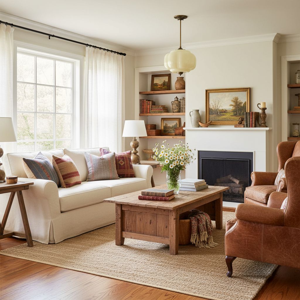 Eloise Vintage Glass Chandelier - Milk Glass Home Accent