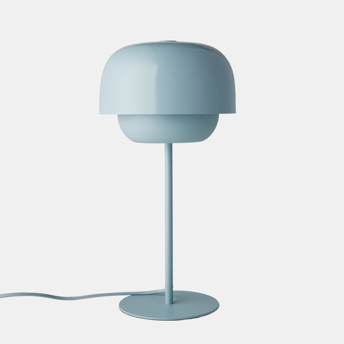 Clinco Contemporary Metal Table Lamp- Retro-Inspired Dome Design