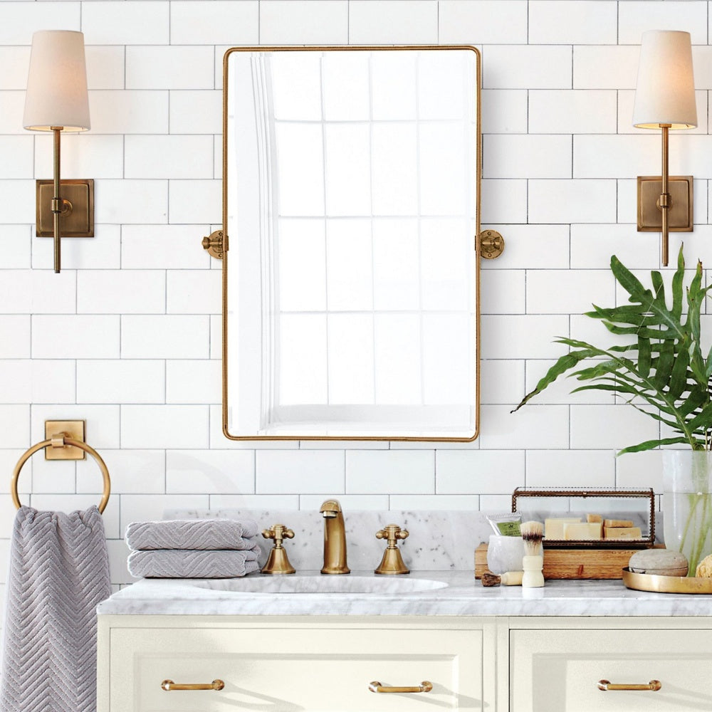 Derlina Multi-Head Wall Lamp - Retro Metal Linen Sconce for Bedroom