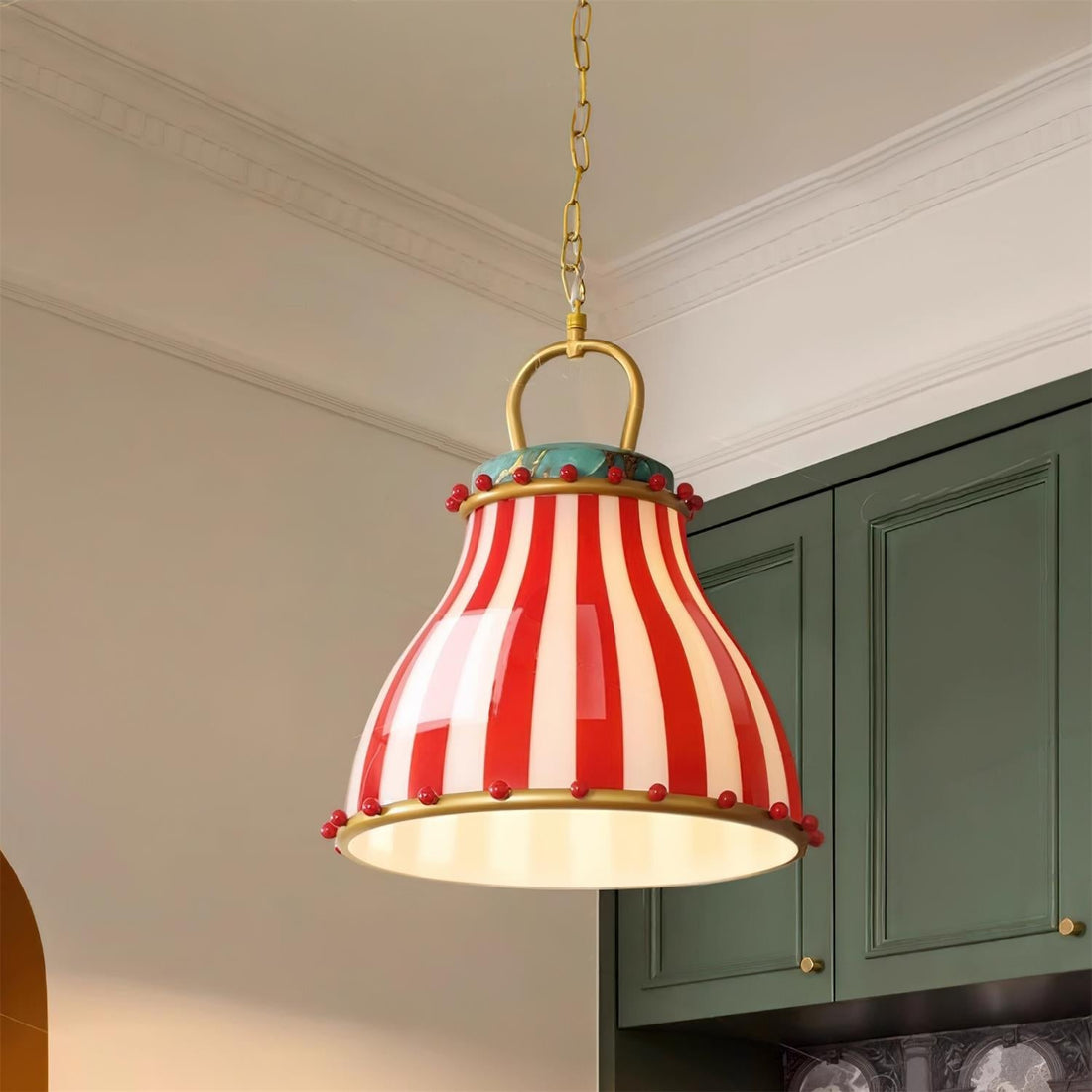 Circus Pendant Light for Children's Room - Macaron Glass Pendant Light