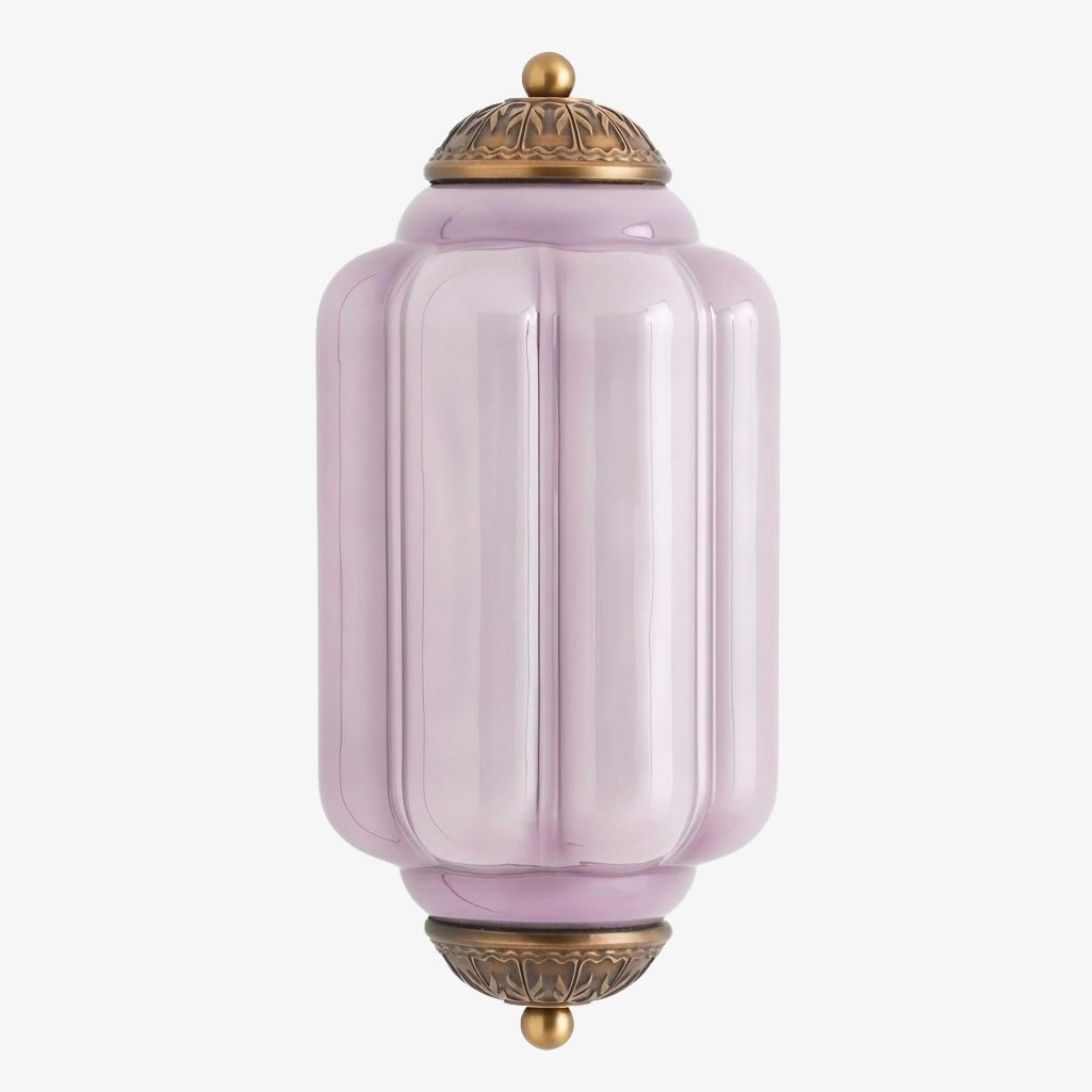Eloise Brass Wall Sconce – Elegant Milk Glass Vintage Lighting