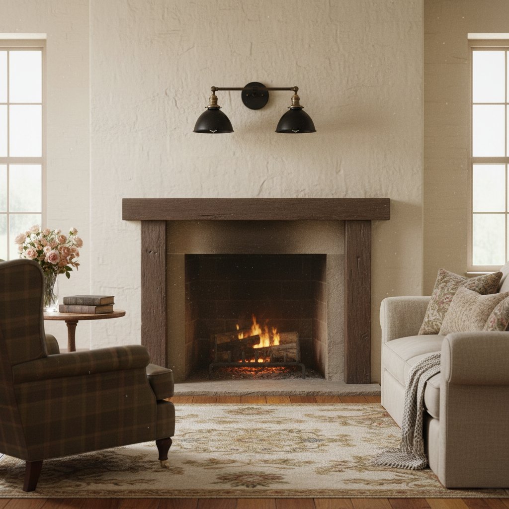 Conique Metal Industrial Vanity Light  - Modern Bathroom Lighting Fixture