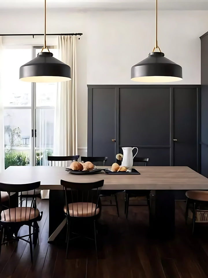 Suspension minimaliste en métal Morandi : un charme doux et subtil