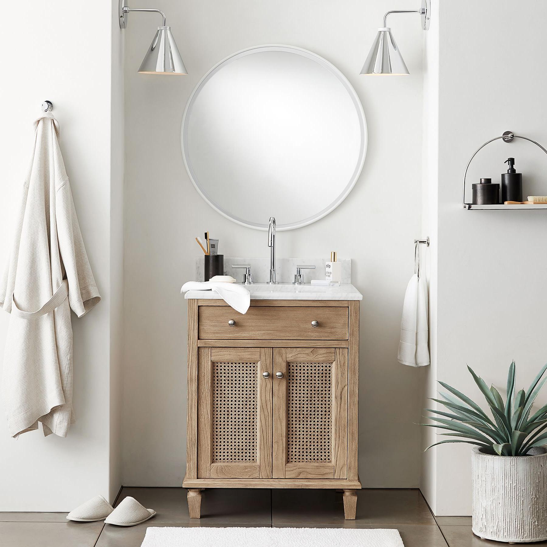 Retro Inspired Metal Cone Wall Light in Matte Black