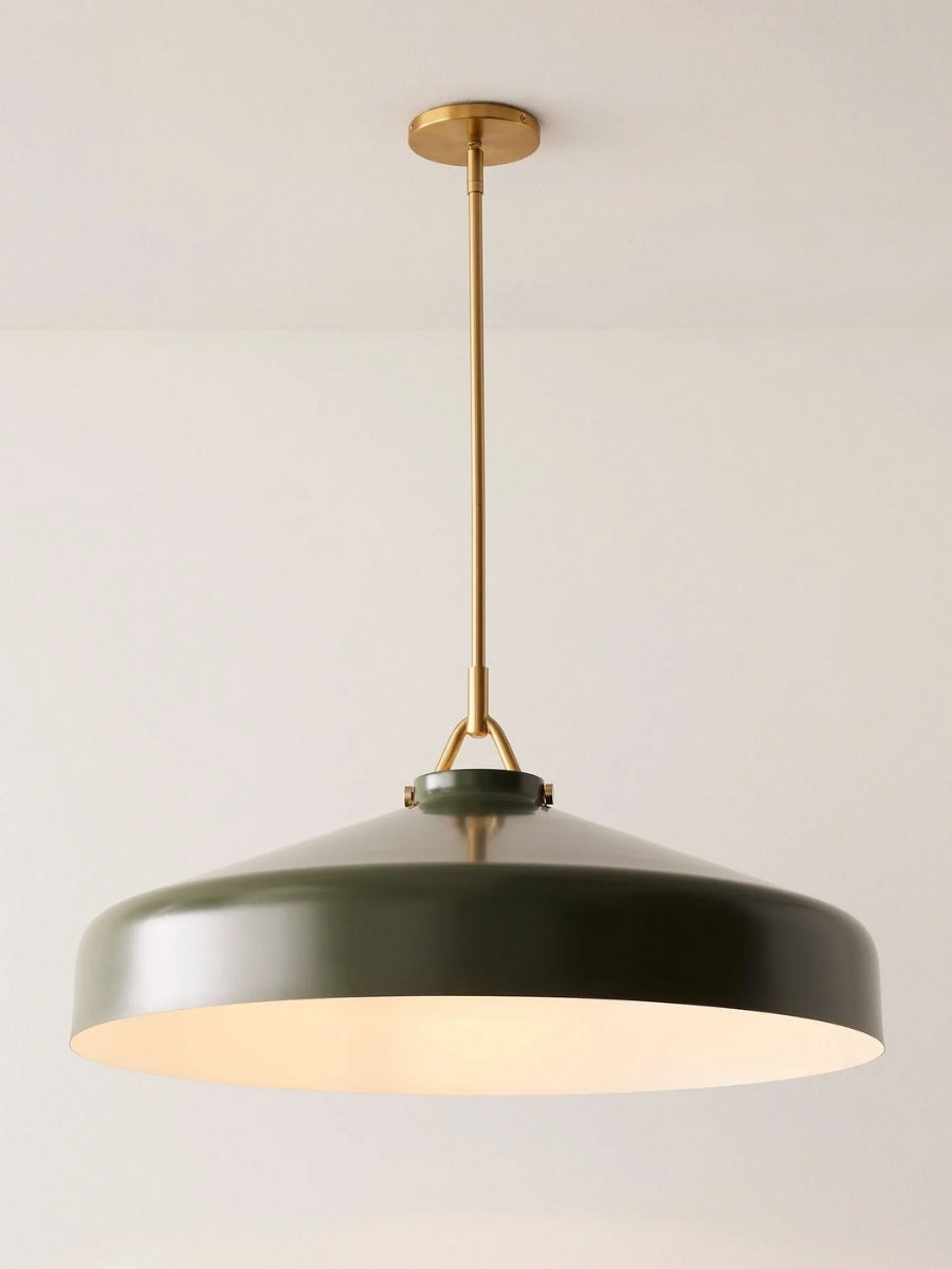 Suspension minimaliste en métal Morandi : un charme doux et subtil