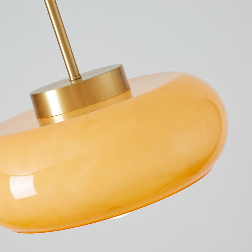 Glass Pot Pendant Light – Vintage Bauhaus Style for Dining Room