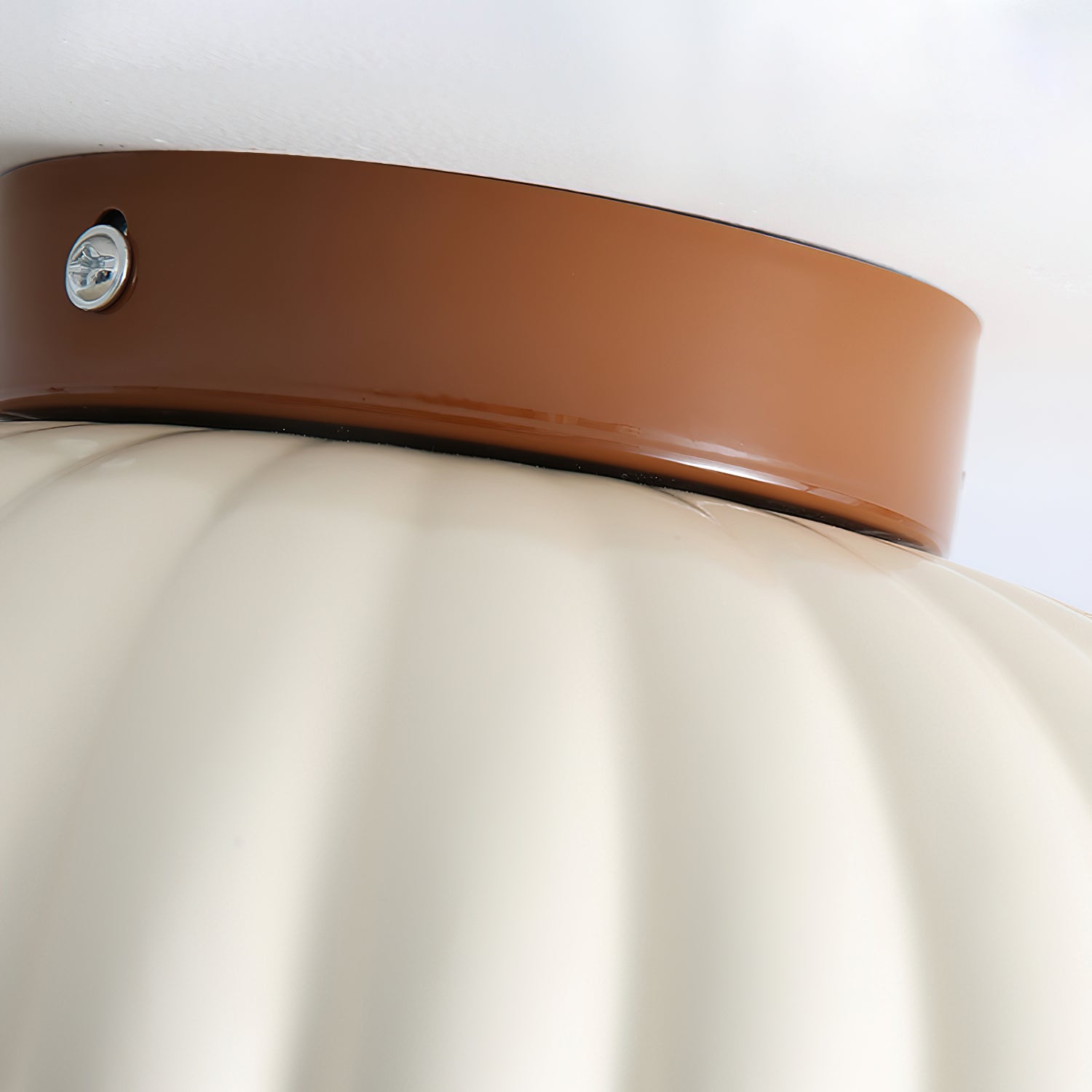 Classy Alien Cream Style Ceiling Light with Classic Round Shape