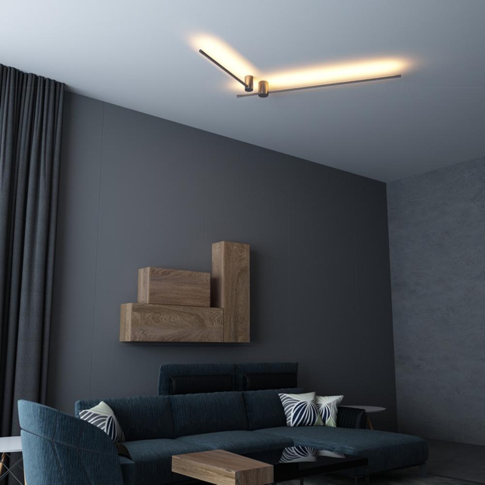 Applique murale LED linéaire Tube – Design minimaliste et moderne