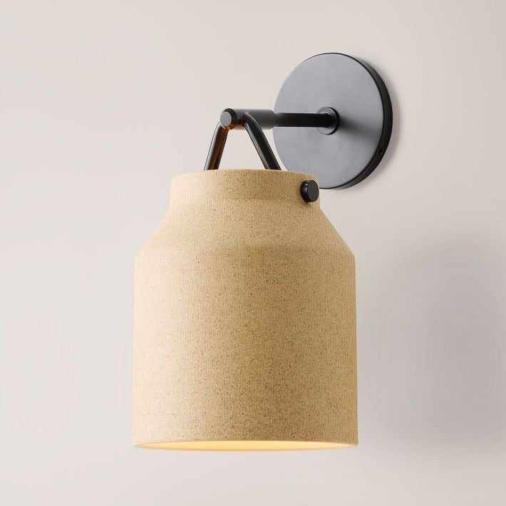 Applique murale minimaliste moderne en laiton et verre Hanton – Résistante à l'humidité pour salle de bain