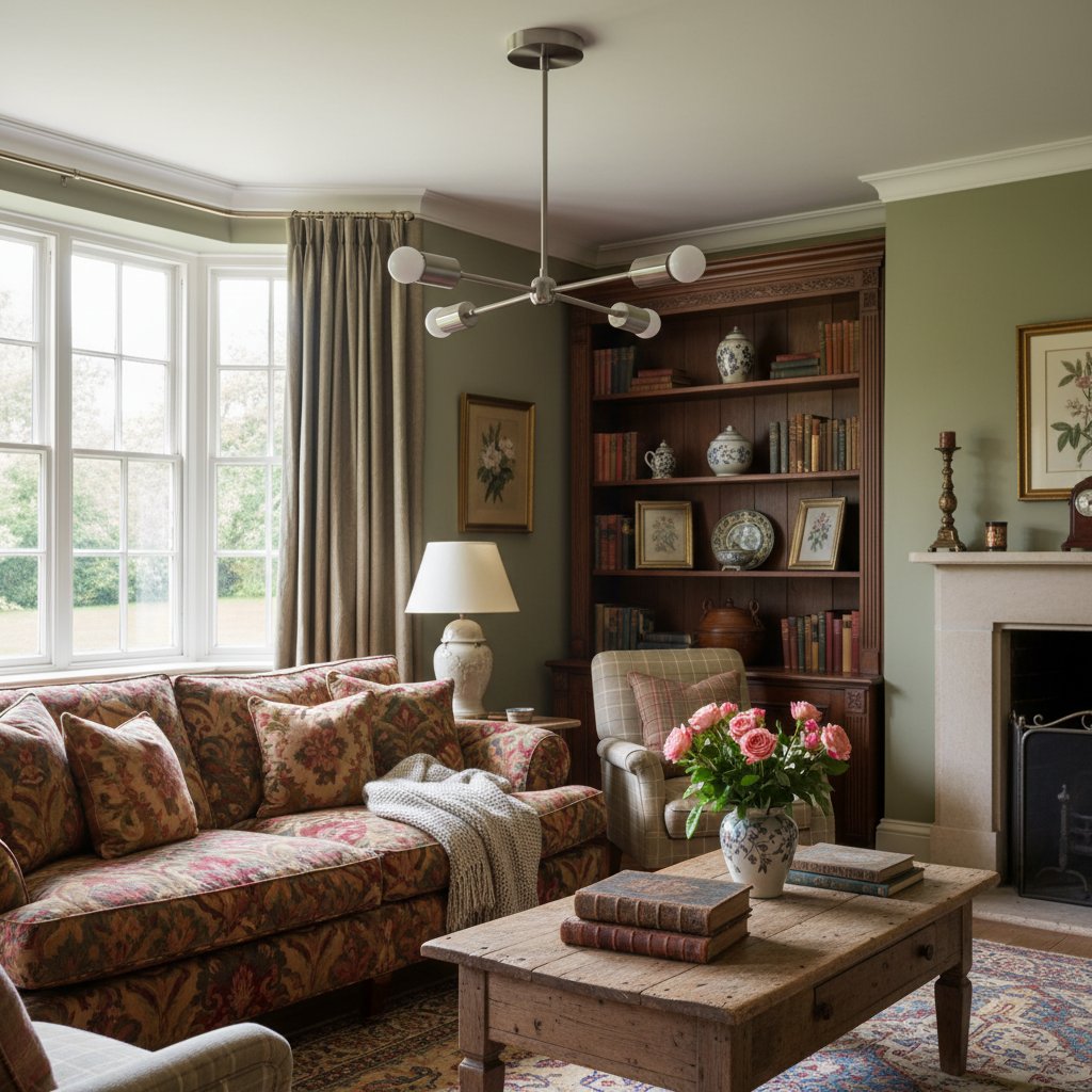 Mobilux Line Mid Century Gold Sputnik Chandelier - Geometric Brass Fixture