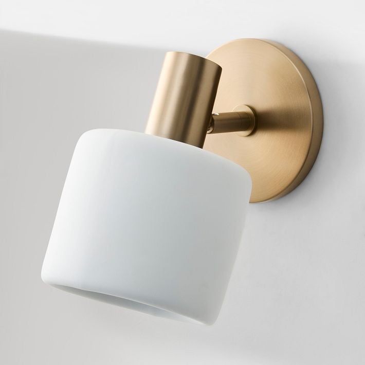 Applique Cerova moderne en porcelaine ivoire – Applique murale douce et organique