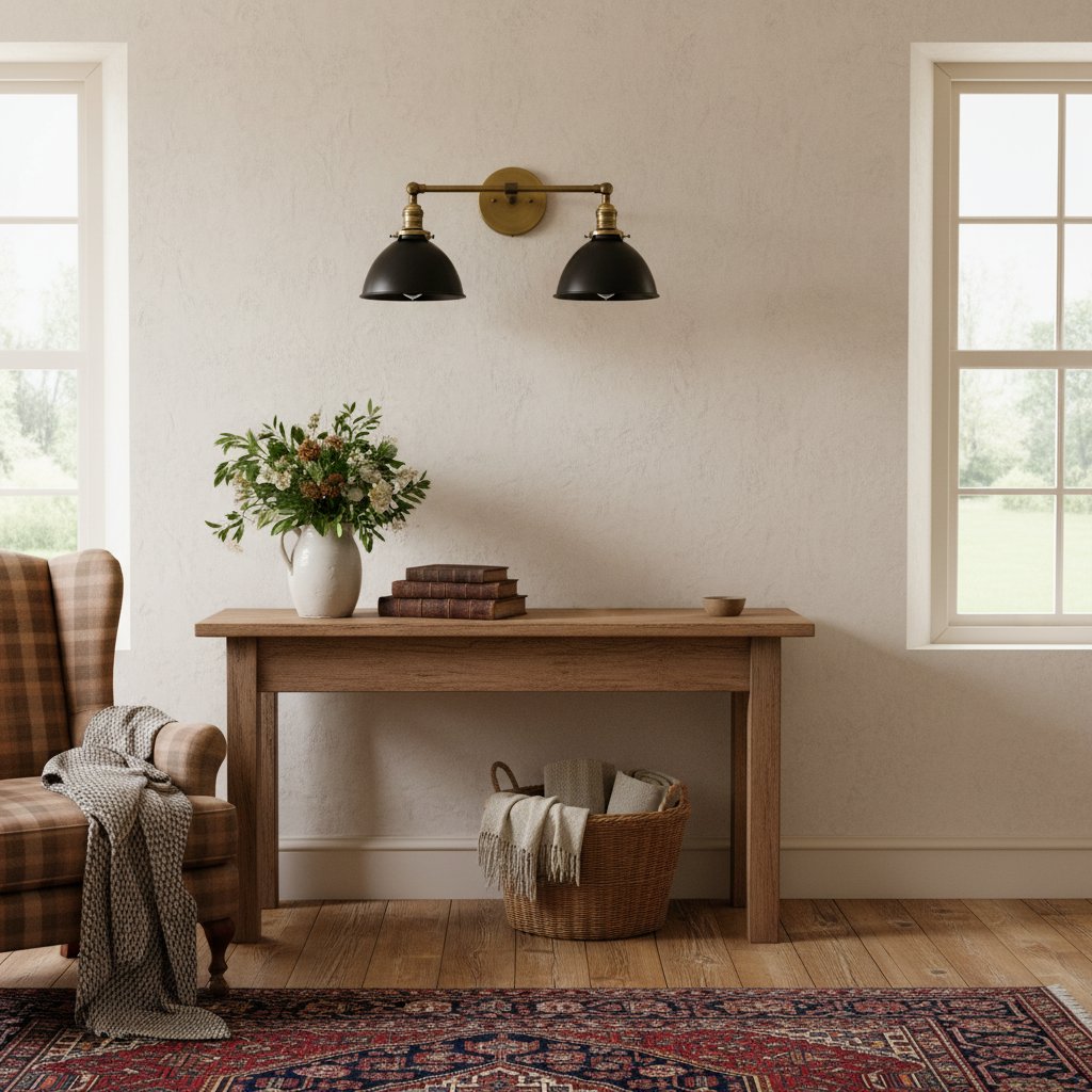 Conique Metal Industrial Vanity Light  - Modern Bathroom Lighting Fixture