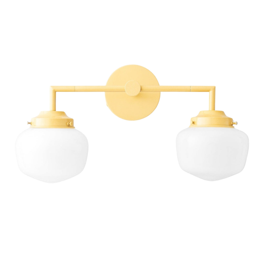 Opalume Glass Vanity Light - Vintage Inspired Bathroom Wall Lighting