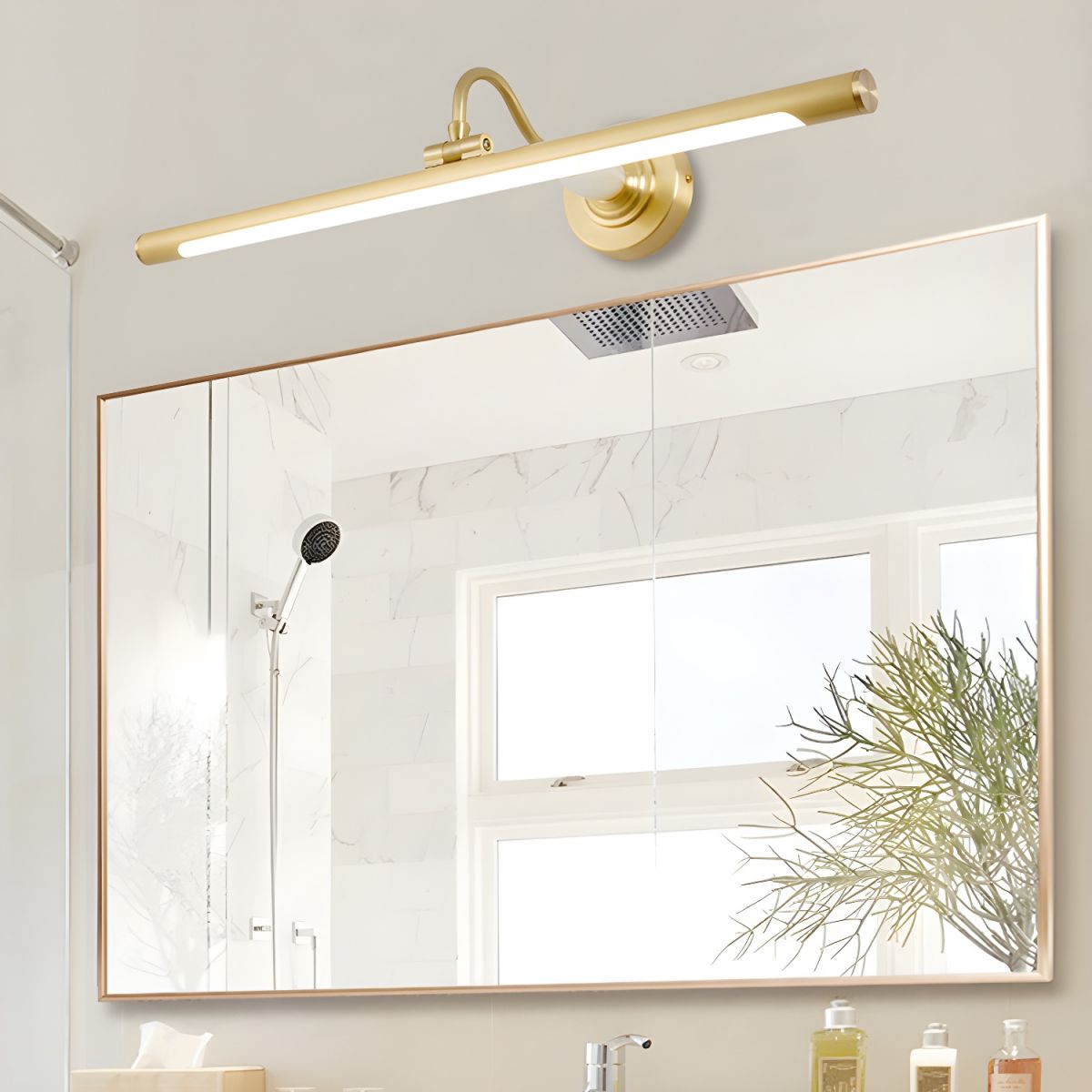 Acrylic Shade Metal Wall Light