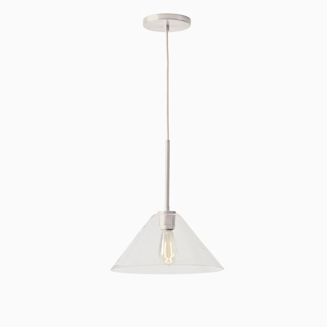 Suspension conique en verre Conica – Luminaire de style moderne pour toutes les pièces