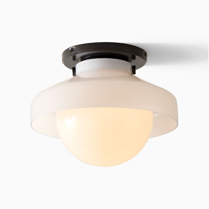 Hanton Modern Flush Mount Ceiling Light - Metal Minimalist Fixture for Home