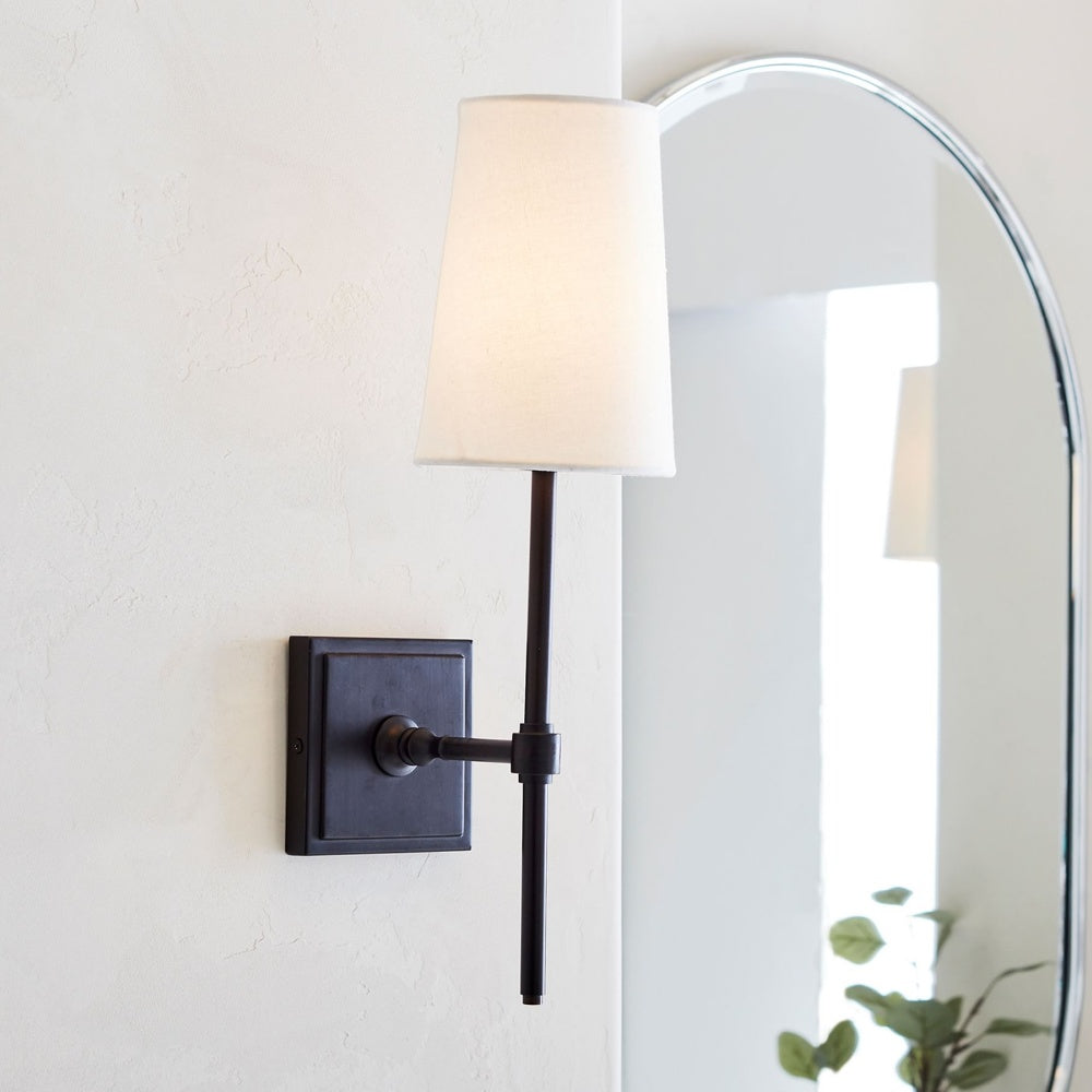 Derlina Multi-Head Wall Lamp - Retro Metal Linen Sconce for Bedroom