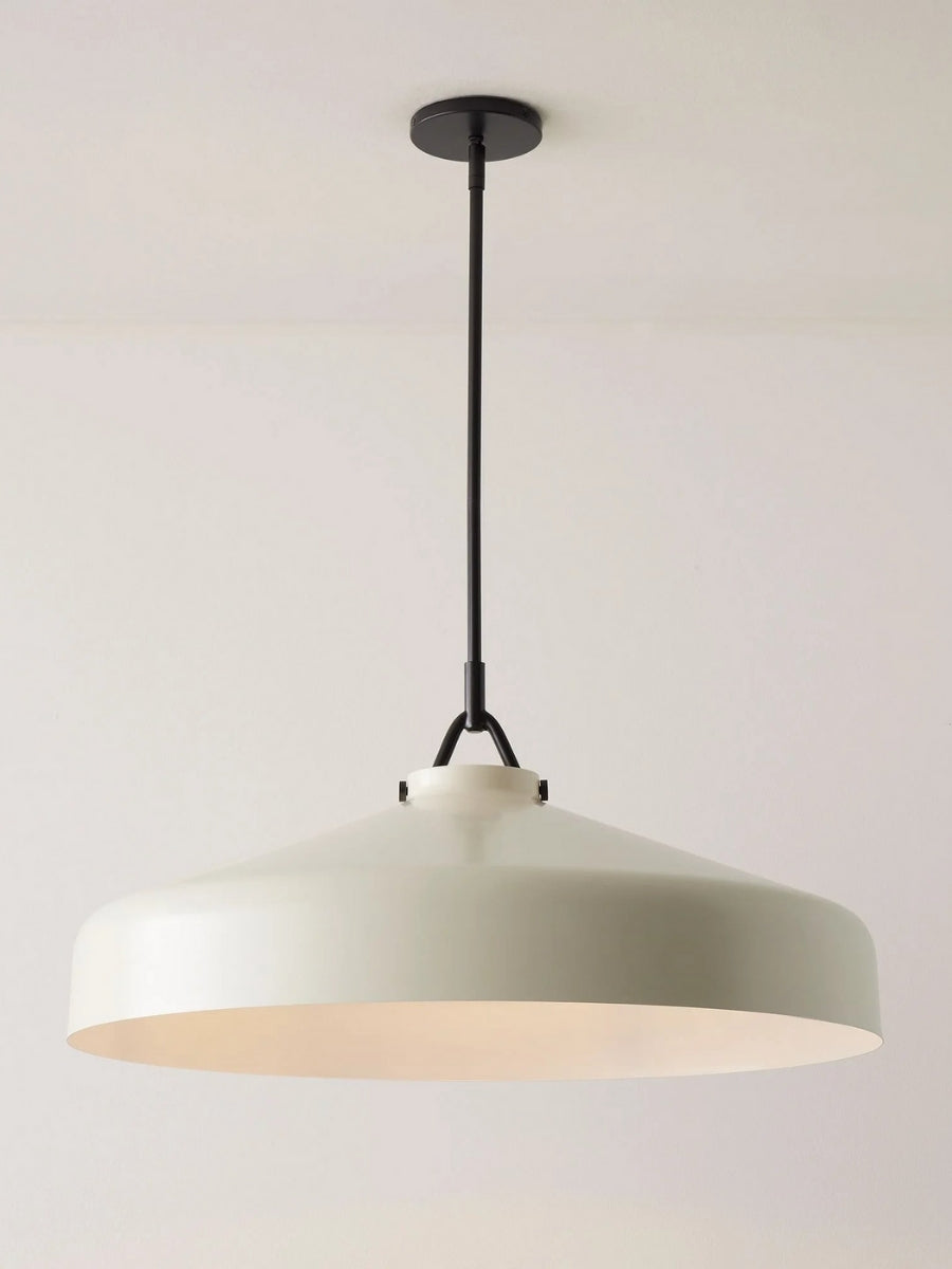 Suspension minimaliste en métal Morandi : un charme doux et subtil