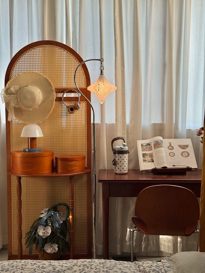 Art Deco Star Floor Lamp-Modern Standing Lamp for Living Spaces-Astris Orion