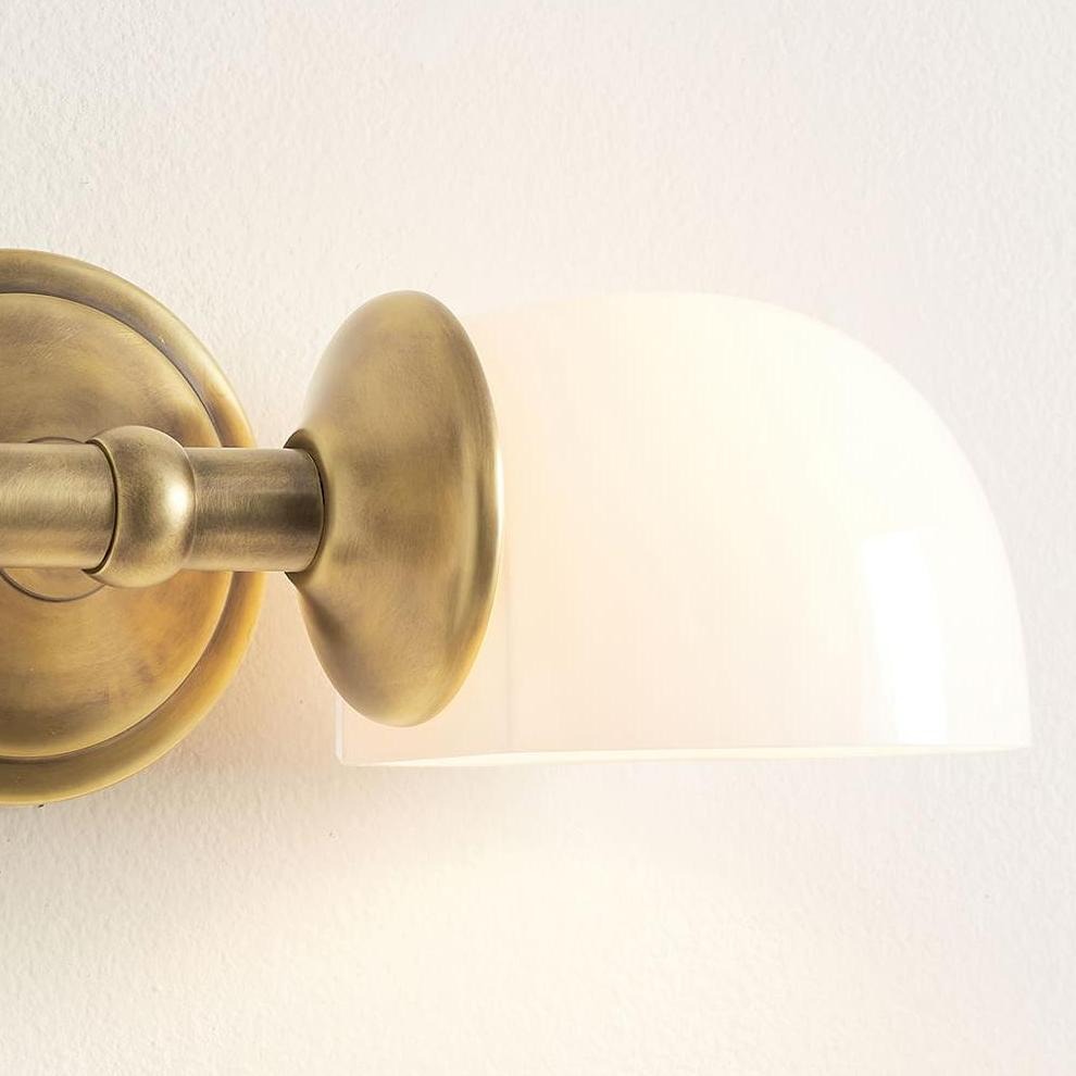 Modern Mercer Double Horizontal Metal Wall Sconce