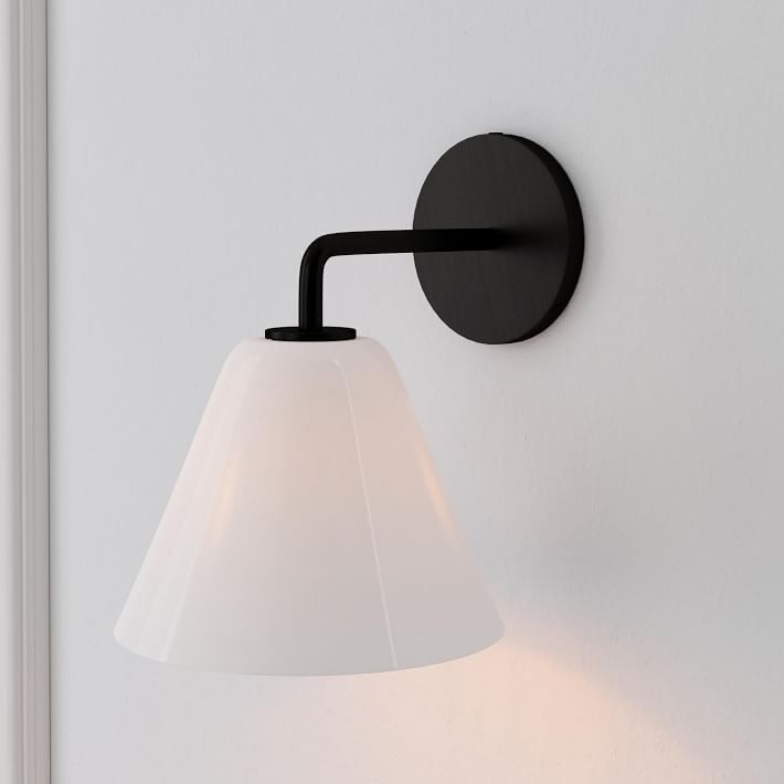 Applique murale Conica Cone - Éclairage moderne en verre à 1, 2 ou 3 lumières