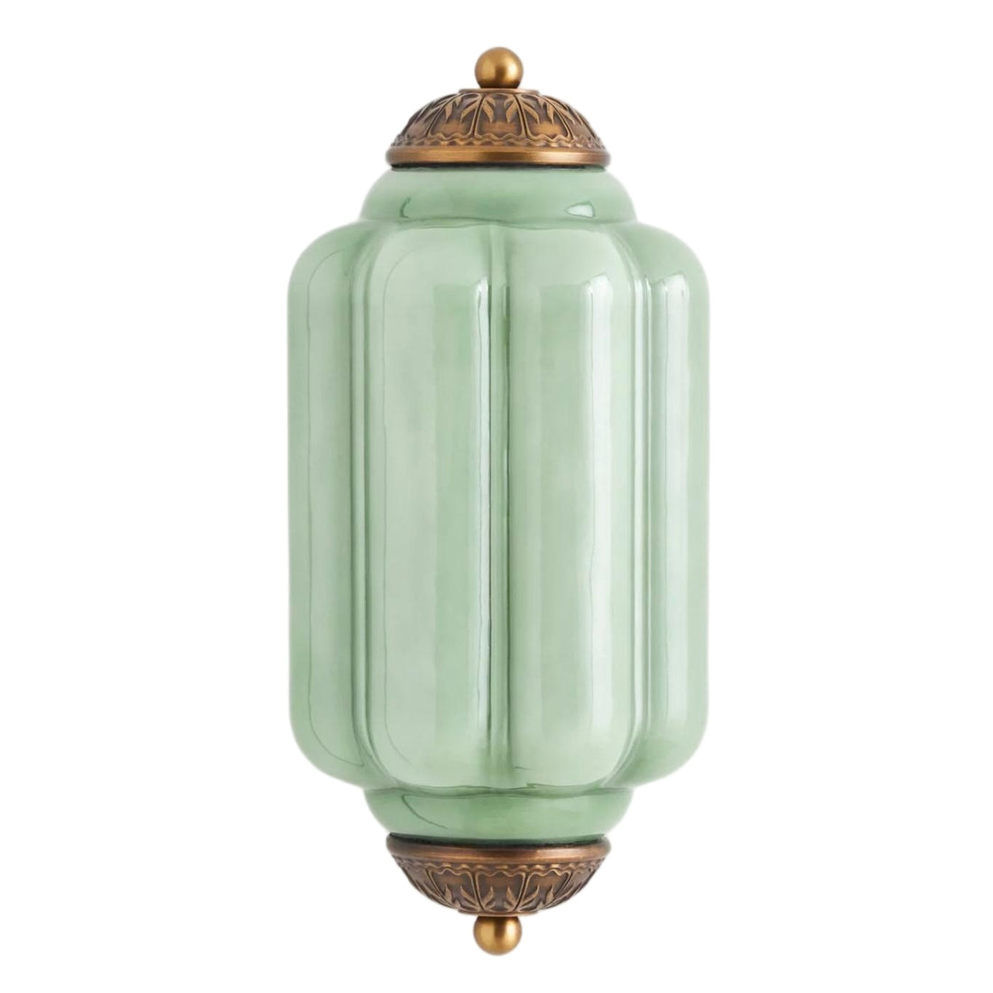 Eloise Vintage Wall Sconce - Milk Glass Flush Mount for Bedside