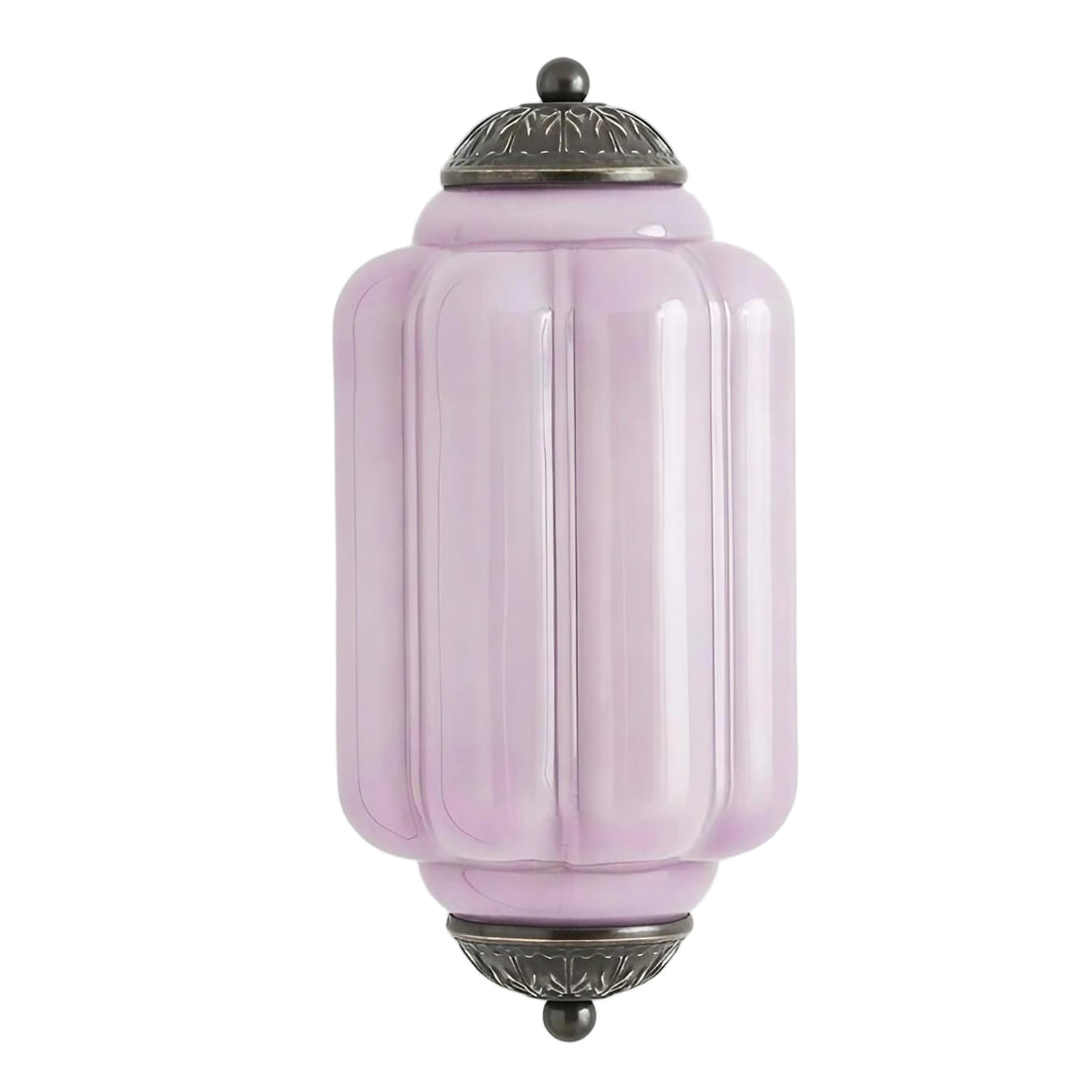 Eloise Vintage Wall Sconce - Milk Glass Flush Mount for Bedside