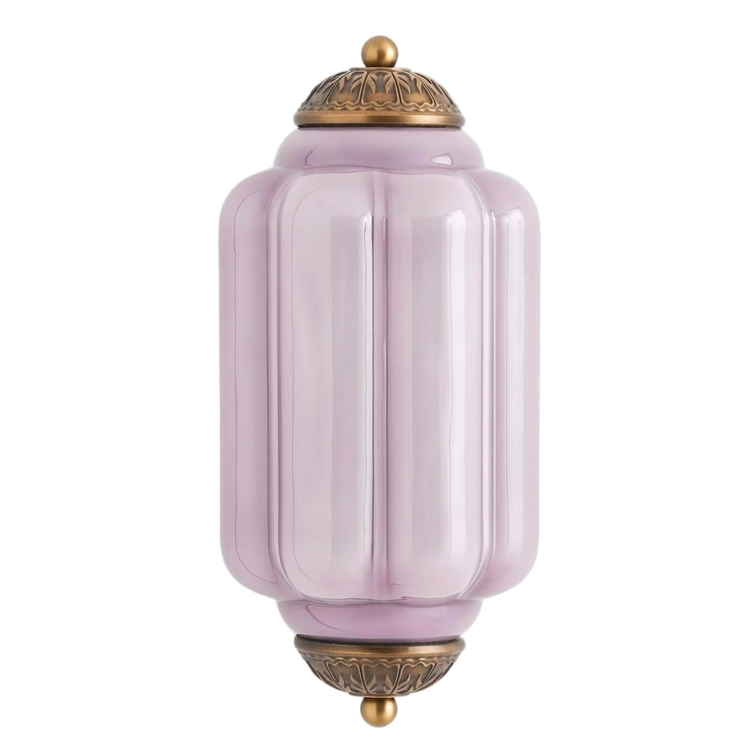 Eloise Vintage Wall Sconce - Milk Glass Flush Mount for Bedside