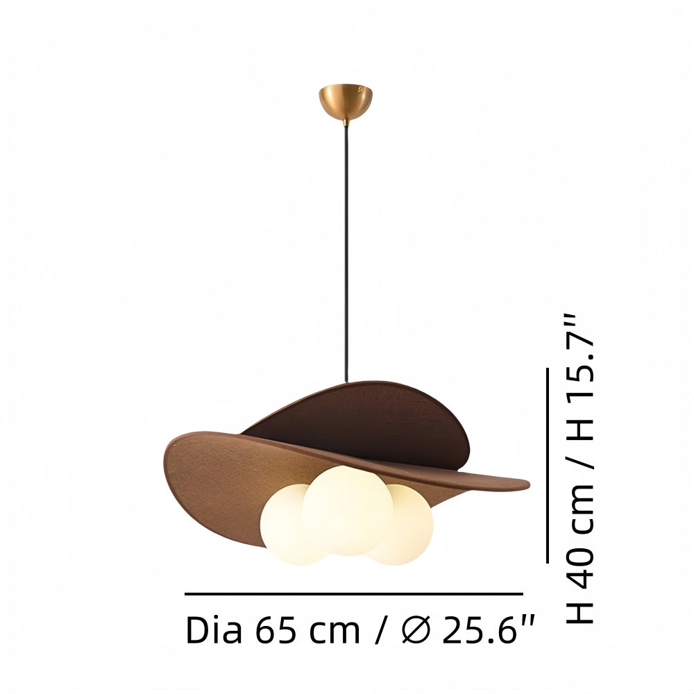Bohemian Glass Ball Pendant Light - Modern Rattan Kitchen Pendant Light