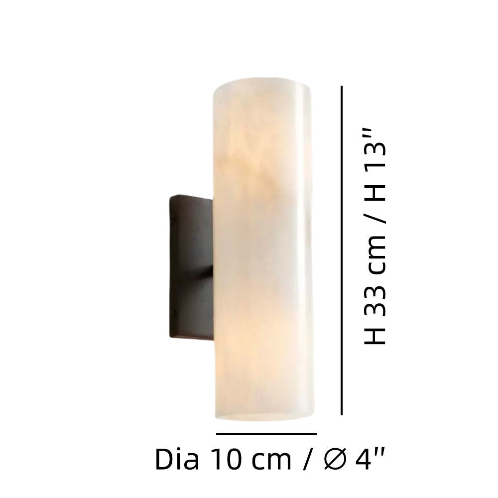 Alabaster Wall Sconce - Modern Wall Light Fixture
